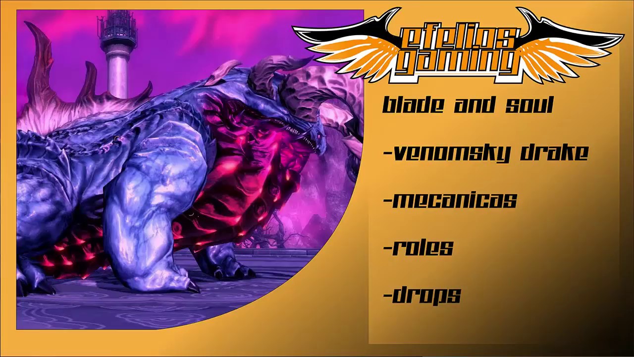 Blade And Soul - Mecanicas Del Primer Jefe De Raid Raven Venomsky Drake