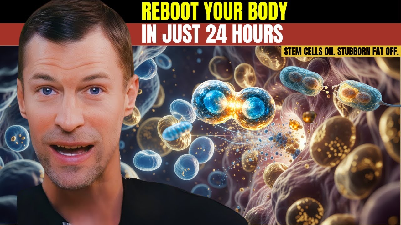 Try This for 1 Day to Regrow Stem Cells & Burn Stubborn Fat | Dr. Josh Axe 🔥