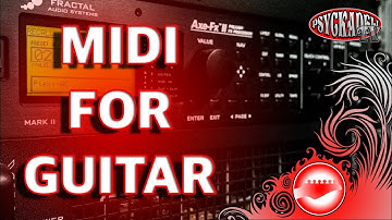 Midi for guitar #6 - How to setup Axe Fx II and working with your expression pedal
