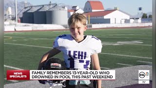 Family remembers their funloving teen who drowned in pool
