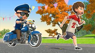 Bebek Polis İş Başında Çocuk Şarkıları Cocoberry Eğitici Ve Eğlenceli Meslekler Şarkısı