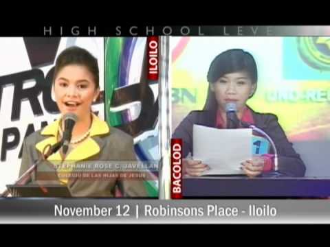 ABS CBN Regional Newscasting Competition 2011 High School