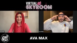 Ava Max in the KDWB's Virtual Skyroom show With Zach Dillon | Full Interview Details