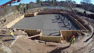 Breckenridge Swim Pool Week Timelapse concrete