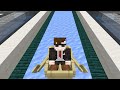 Minecraft Ice Boat Race but I START LAST 😎🔥🏁🥇