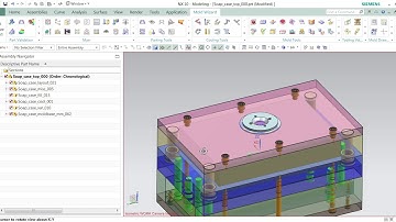 💥💥UNIGRAPHICS(UG NX 10) MOULD DESIGN TUTORIAL-3