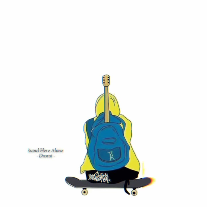 Story WA keren - Stand Here Alone - Dustai