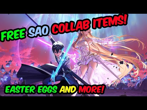 [PSO2] How to get all the Free SAO Collab Items!