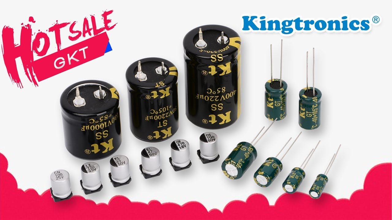 Kt Kingtronics Aluminum Electrolytic Capacitors Introduction YouTube