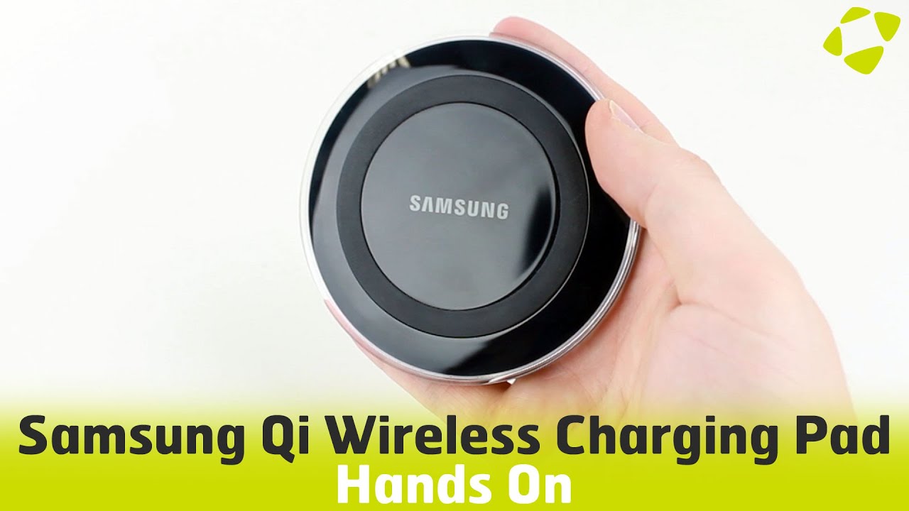 Samsung Galaxy S6 / S6 Edge Qi Wireless Charging Pad Hands On Review