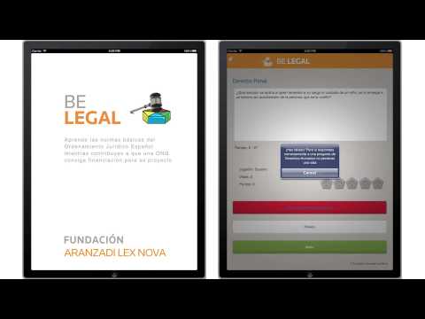  iOSMac BE LEGAL: Comprueba lo que sabes de derecho y contribuye con tu puntuación a una causa solidaria  