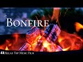 Bonfire 4k With Relax Music