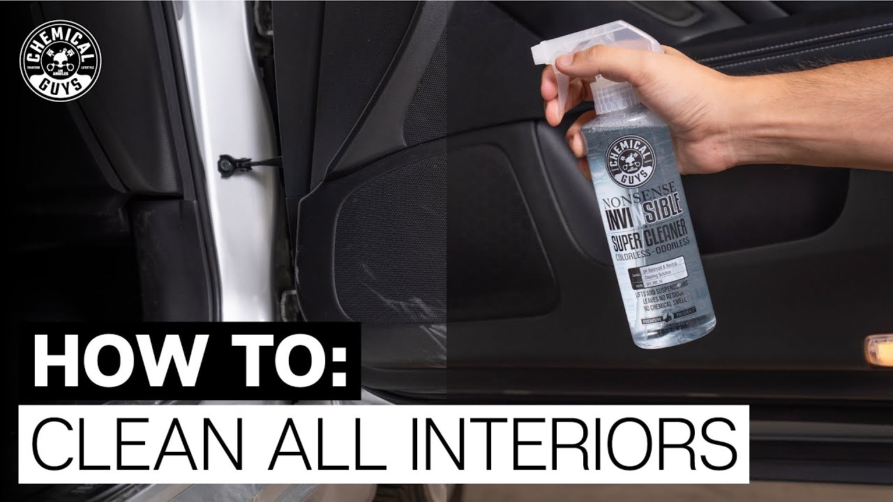 How To Properly Clean Interior Surfaces! - Chemical Guys 