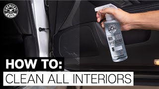 How To Properly Clean Interior Surfaces - Chemical Guys