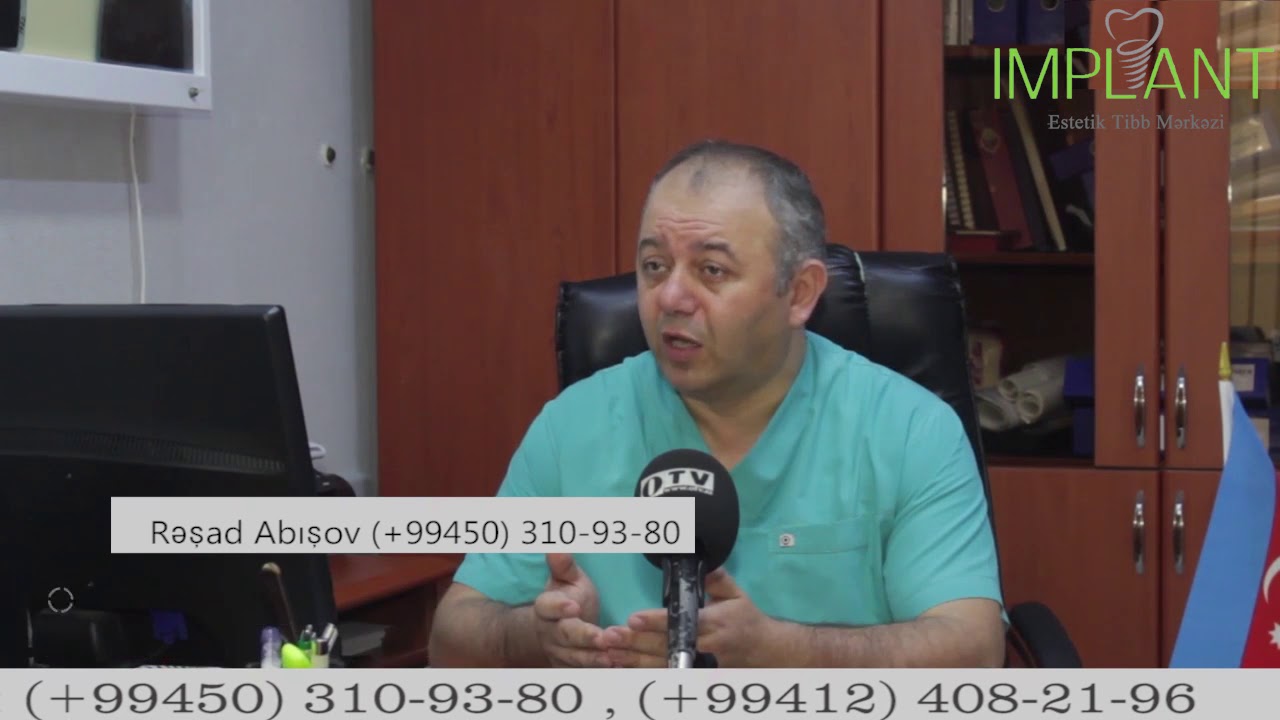 Rəşad Abışov-Rekonstruktiv çənə əməliyyatı haqqında
