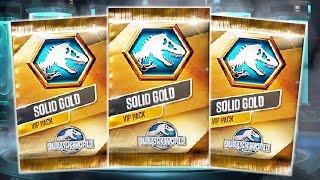 SOLID GOLD VIP PACK - Jurassic World The Game
