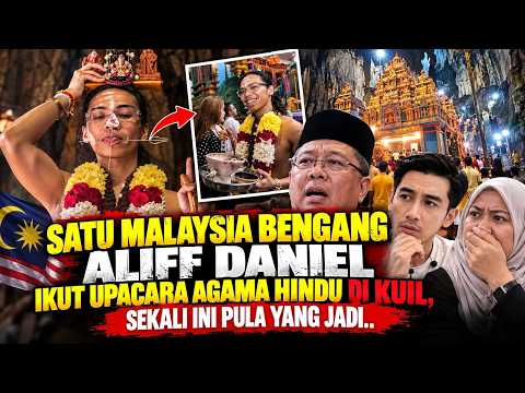 Satu Malaysia Bengang Aliff Daniel Ikut Upacara Agama Hindu di Kuil, Sekali Ini Pula Yang Jadi