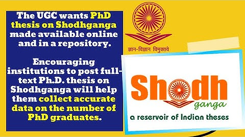How To Upload Thesis on Shodhganga  ? Step by Step Procedure
