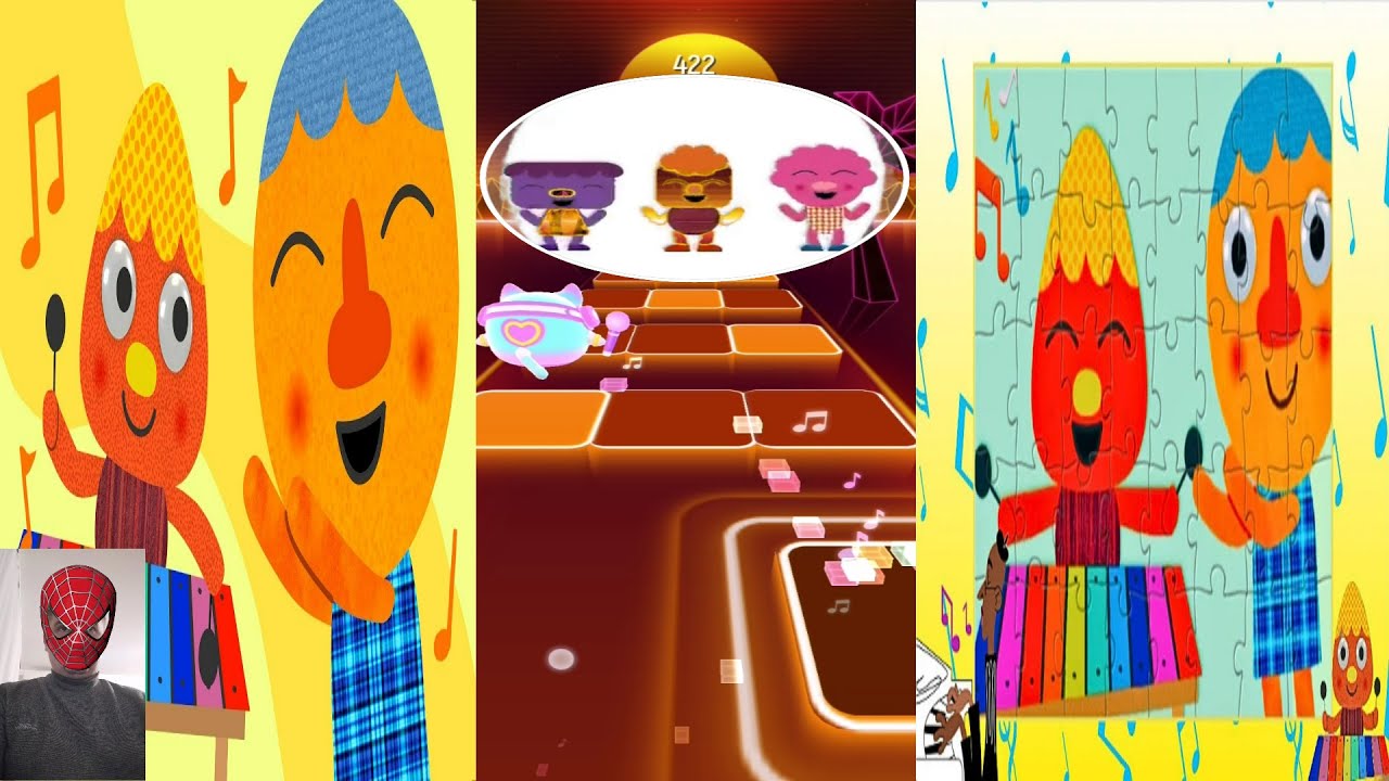 My Happy Song Noodle & Pals Super Simple Songs Tiles Hop Puzzle Top ...