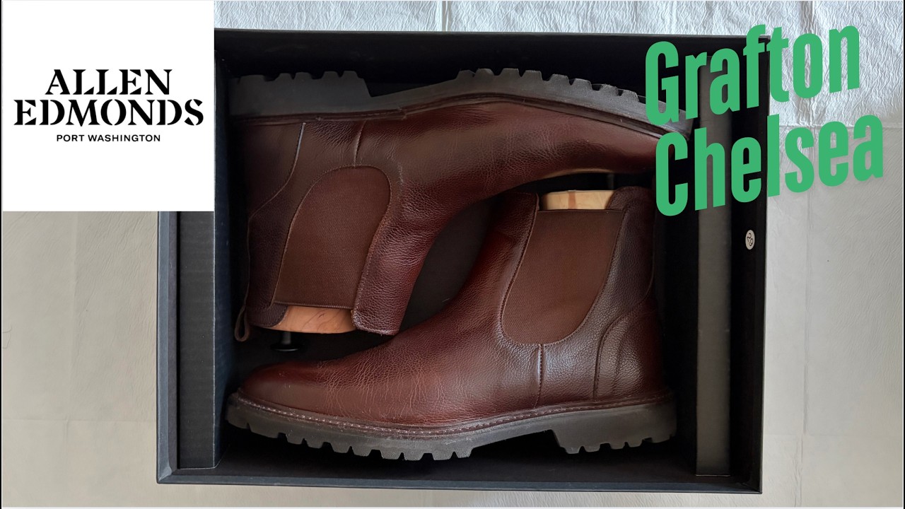 Allen Edmonds Grafton Chelsea Boot Review - YouTube display picture 2