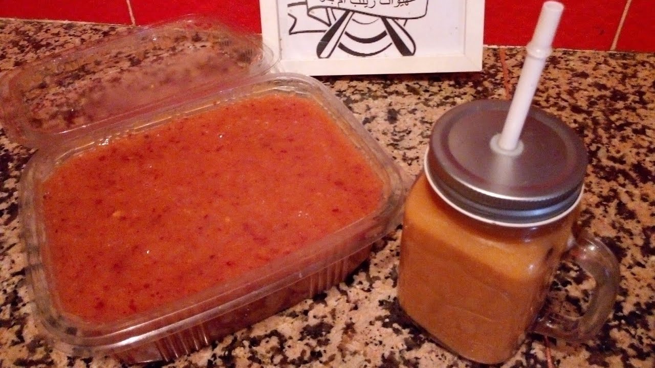 مركز الخوخ اسهل عصير والكمية كبيرة يهنيك من الخلاط فرمضان