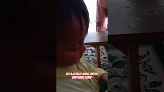 Anak TK sudah pintar menulis namanya sendiri dan menulis huruf abjad A-Z sudah hafal #widiasyaa #fyp