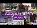 First Day of Uni Vlog || Exchange at University of Manchester