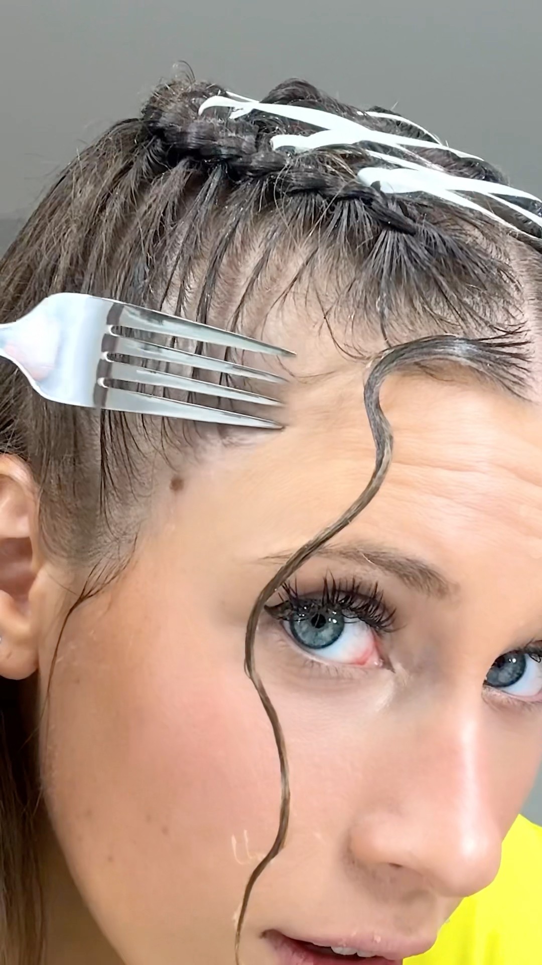 Probably Shouldn’t Have Used A Fork ? (Comment Your Favorite Hairstyle lol)