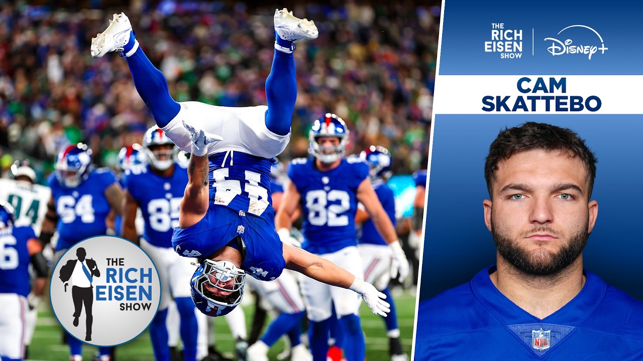 Cam Skattebo on the Fanatics Backflip Fallout & Whether His Flipping Days Are Over I Rich Eisen Show