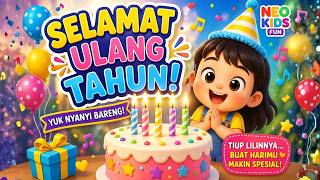 Lagu Selamat Ulang Tahun | Lagu Anak Indonesia | Animasi 3D