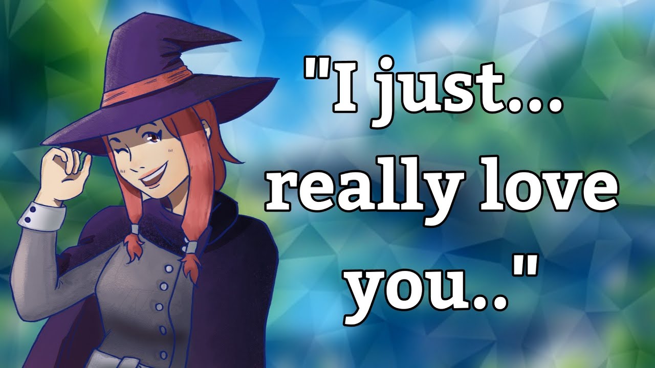 {Asmr} Witchy friend tries to slip you a love potion [pinning her down] [knight listener] [kissing]