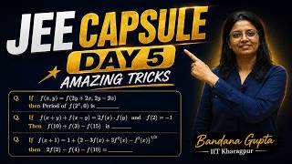3 Killer Functional Equation Problems |JEE Capsule Day 5| High-Level Functional Equations in Minutes
