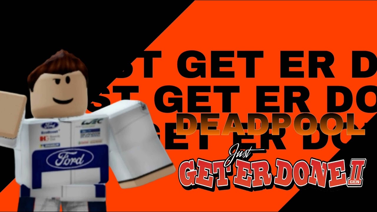 Deadpool just get er done 2 driver card 