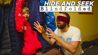 Hide and Seek Blindfolded! / The Beach House
