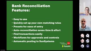 Bank Reconciliation Made Easy With Sysynkt and Infor SunSystems - demonstration