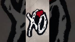 Xo rug 🫶🏽🫶🏽 #tuftingcarpet #theweeknd #fun