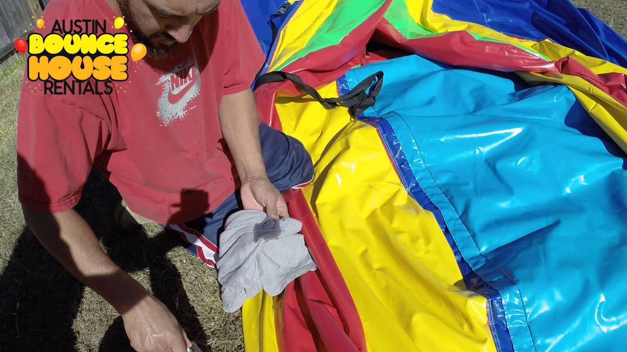 How to Remove Face Paint from a Bounce House Remove Paint from Vinyl