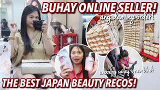 BUHAY ONLINE SELLER + THE BEST JAPAN BEAUTY RECOS! ANG DAMING ORDER! | VLOG228 Candy Inoue♥️