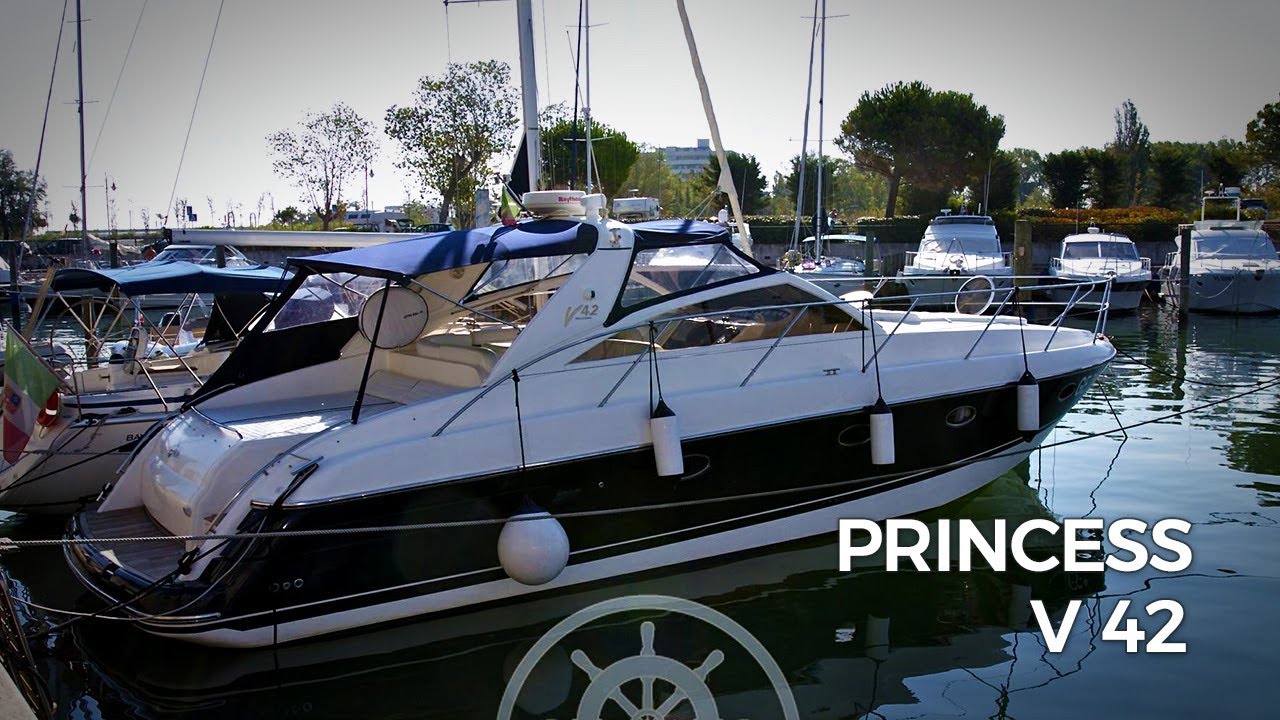 Princess V 42 barca a motore usata del cantiere Princess yachts. Yacht in vendita