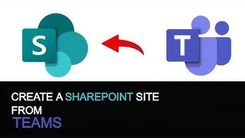 How to Create a Sharepoint Site from Teams 2024 | BEST METHOD