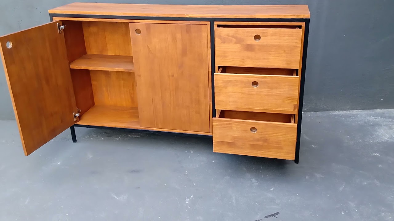 Buffet Industrial para sua Sala de Estar