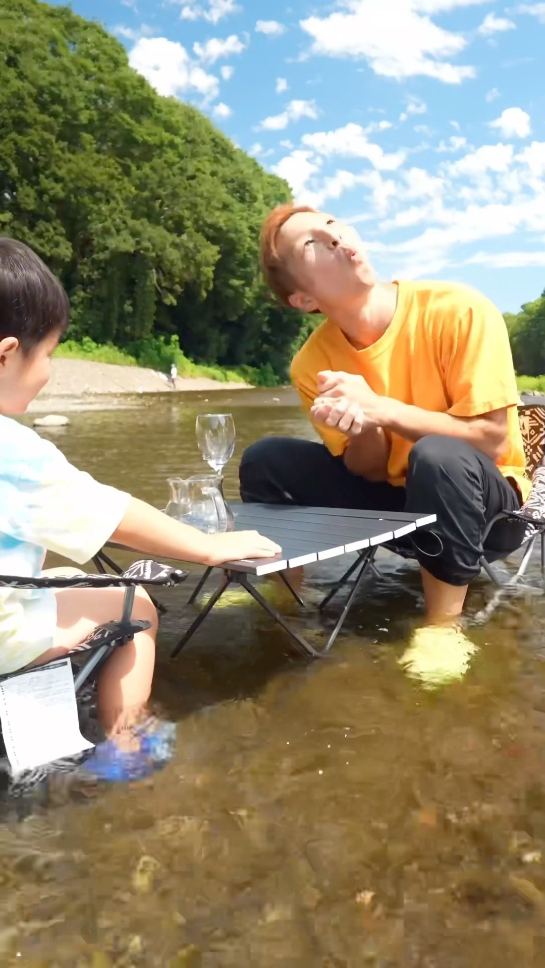 Shop in the river?