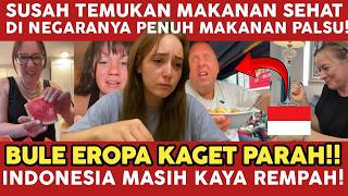 BULE BOSAN MAKANAN PALSU DI NEGARANYA, COBA MAKANAN ASLI INDONESIA!
