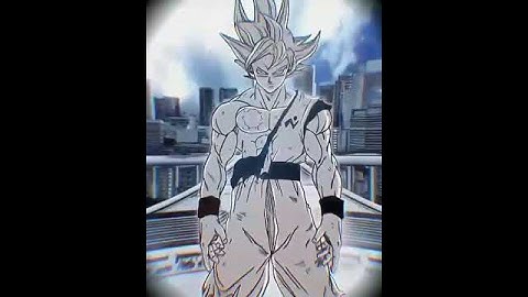Goku editing of Alight Motion and Cap Cut #anime #goku #dragonball