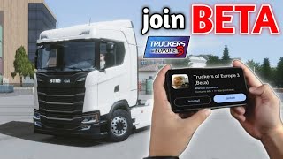 How to Join Beta Testing & Get Updates in Truckers of Europe 3 screenshot 2