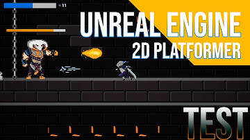 ShuriKen - Unreal Engine 2D Side-Scroller Platformer Test