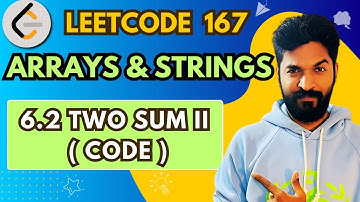 167.2 Two Sum II - Input Array Is Sorted (Code) | #6 | Array And String Playlist | #leetcode #dsa