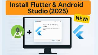 How to Install Flutter &amp; Android Studio 2025 Guide – Step by Step for Beginners