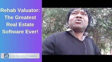 Rehab Valuator: Greatest Real Estate Software Ever