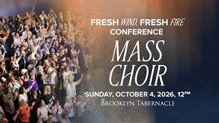 12:00 p.m. Mass Choir | Fresh Wind, Fresh Fire Conference 2026